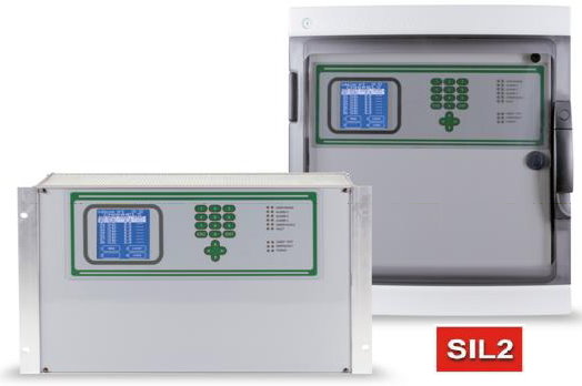Centrale gaz ATEX et SIL2 Multiscan++S2 Sensitron Atex and SIL2 Gas Control Panel
