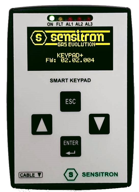 STS/CKD-OLED Clavier de Calibration avec afficheur OLED pour Détecteur SMART Sensitron Calibration Keypad with OLED display