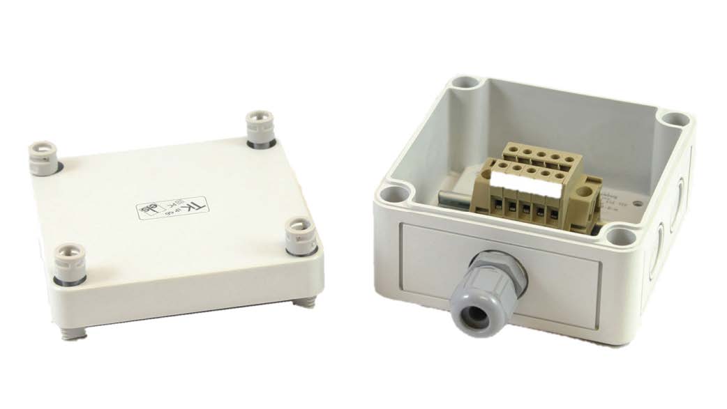 ACA-JBW - Boîte de jonction, IP65/66 avec presse-étoupes et bornier - LHD Cable Accessory - Juntion Box, IP65/66 w/ Cable Glands & Terminals