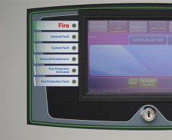 TAAE8 - Centrale Detection Incendie Taktis 8 Boucles adressables analogiques - 8 Loops Analogue Addressable Taktis Fire Control Panel