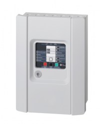 1X-F2-SC-xx - Panneau Feu Conventionnel 2 Zones avec Clé d'accès - 2 Zones Conventional Fire Panel with Access Key
