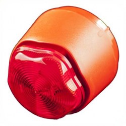 Banshee Excel Lite - Sirène Conventionnelle avec flash, 32 tonalités, base de fixation fine - Conventional sounder strobe, multi tone, shallow base