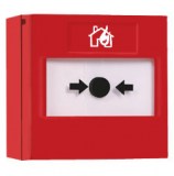 RP-RS-01 - Bouton poussoir incendie rouge réarmable Vimpex Red Resettable Call Point + Base
