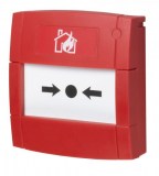 MCP3A-R000FF - Bouton Poussoir Incendie Rouge avec contact inverseur simple KAC Red MCP Indoor Call Point