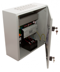 RZN4416-M - Centrale de Désenfumage 24VDC16A, 2 Lignes, 3 Groupes Boitier métallique D+H Smoke Ventilation Control Panel 2 lines 3 drive groups 16A