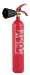 CS2-A - Extincteur CO2 Portable de 2kg Carbon Dioxide CO2 Extinguisher