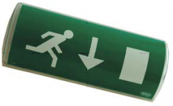ELS290309 - Kit Pictogrammes pour éclairage de Secours UniLUX Pictogram set for Emergency Lighting