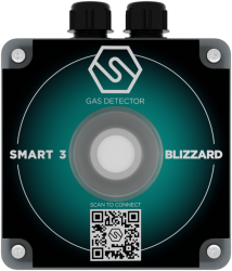 D&eacute;tecteur de gaz SMART3-Blizzard pour zone non-classifi&eacute;e - SMART3-Blizzard gas detector for non-classified gas detector