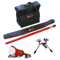 SOLO911 - Kit Testeur Electronique de Détecteur de fumée & Extracteur 6m - Electronic Smoke Detector Test & Removal Kit 6m