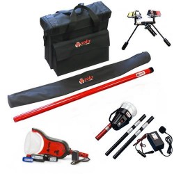 SOLO922 - Kit Testeur Electronique Détecteur fumée & Chaleur sans fil 6m - Electronic Smoke & Cordless Heat Detector Test Set 6m