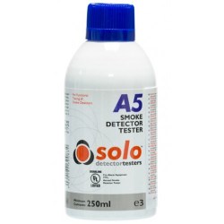 SOLOA5-001 - Solo A5 Smoke Detector Test Gas Canister 250ml - Aérosol de Test SOLO A5 pour détecteur de fumée