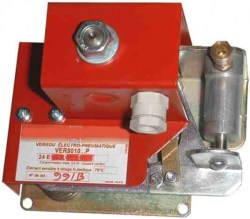 VER8010EP – Verrou Electro-Pneumatique pour Lanterneau - Electropneumatic Bolt for Skylight