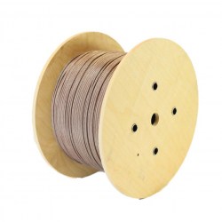 AASS-0500 - Câble de détection de chaleur linéaire analogique Alarmline II avec gaine en PVC et Acier Inoxydable - Alarmline II Analogue LHD Cable w/ PVC Sheath & Stainless Steel Braid