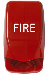 AS371 Sirène/Flash d'incendie, 110 dB(A), Flash xenon - Fire sounder-beacon, 110 dB(A), xenon beacon - UTC Fire & Security