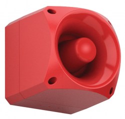 AS376 Sirène d'incendie, multi-tonalités, haute intensité sonore, IP66 - Fire sounder, multi tone, high output, IP66