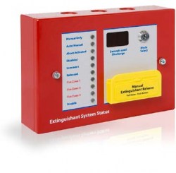 K1821 Indicateur d'état d'extinction UL/FM Sigma A-Si - UL/FM Extinguishant Status Indicator Sigma A-Si