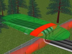 FM60 - Détecteur Hyperfréquences Mono-statique 5 a 60m - 5 to 60m Microwave Monostatic Sensor