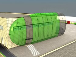 FM60 - Détecteur Hyperfréquences Mono-statique 5 a 60m - 5 to 60m Microwave Monostatic Sensor