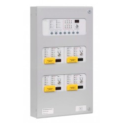 K21084M4 - Centrale D'extinction Incendie 8 Zones 4 Régions - 8 zones 4 areas Extinguishant Fire Control Panel SIGMA XT+