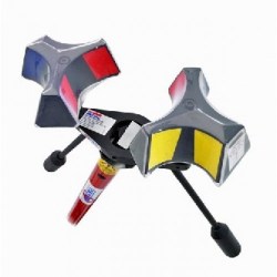 SPARE1002-001 - Paire d'accroche transparente pour outil de retrait de détecteur - Pair Of Transparent Grips for Head Removal Tool