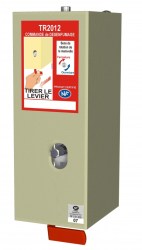TR2012 - Treuil modulaire certifié NF avec déclencheur rouge et manivelle - NF certified modular winch with red release handle and cranck