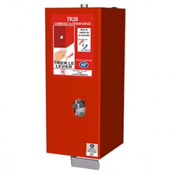 TR20 - Treuil modulaire certifié NF avec déclencheur et manivelle - NF certified modular winch with zinc plated release handle and cranck