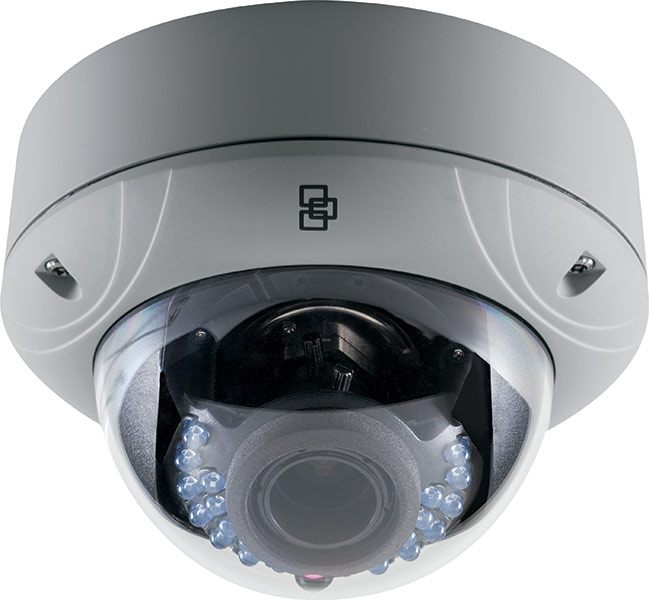TVD-1103 Caméra Dôme IR Extérieure IP, HD 1.3 MPX, 2.8-12 mm - 1.3 MPX HD Outdoor IR Dome Camera, 2.8 to 12mm lens